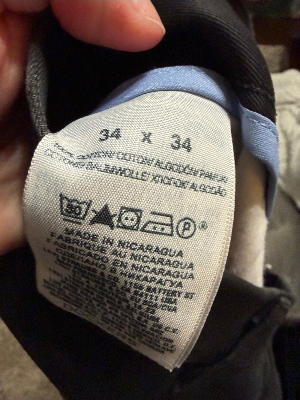 Men's Black Dress Pants - Picture 4 of 4